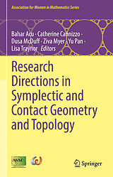 eBook (pdf) Research Directions in Symplectic and Contact Geometry and Topology de 