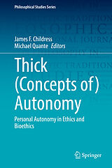 E-Book (pdf) Thick (Concepts of) Autonomy von 