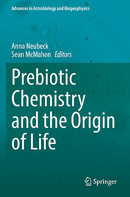 Couverture cartonnée Prebiotic Chemistry and the Origin of Life de 