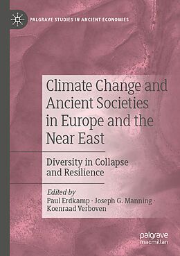 Couverture cartonnée Climate Change and Ancient Societies in Europe and the Near East de 