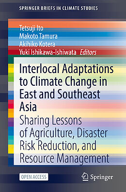 Couverture cartonnée Interlocal Adaptations to Climate Change in East and Southeast Asia de 