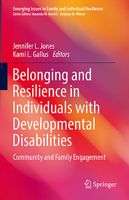 Livre Relié Belonging and Resilience in Individuals with Developmental Disabilities de 