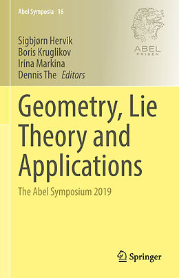 Livre Relié Geometry, Lie Theory and Applications de 