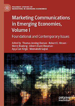 Livre Relié Marketing Communications in Emerging Economies, Volume I de 