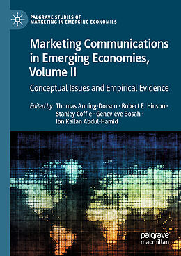 Couverture cartonnée Marketing Communications in Emerging Economies, Volume II de 