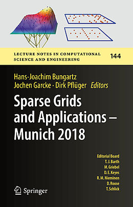 Livre Relié Sparse Grids and Applications - Munich 2018 de 