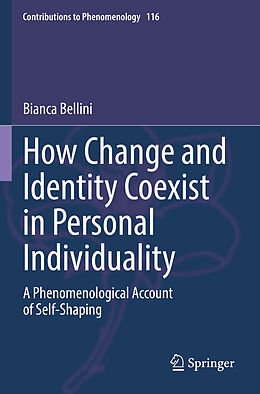 Livre Relié How Change and Identity Coexist in Personal Individuality de Bianca Bellini