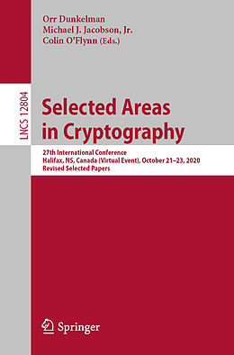 E-Book (pdf) Selected Areas in Cryptography von 