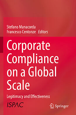 Couverture cartonnée Corporate Compliance on a Global Scale de 