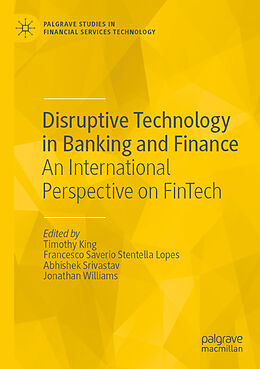 Couverture cartonnée Disruptive Technology in Banking and Finance de 