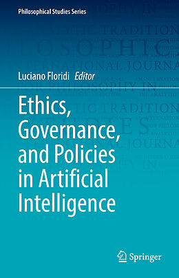 Livre Relié Ethics, Governance, and Policies in Artificial Intelligence de 