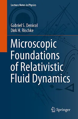 E-Book (pdf) Microscopic Foundations of Relativistic Fluid Dynamics von Gabriel S. Denicol, Dirk H. Rischke