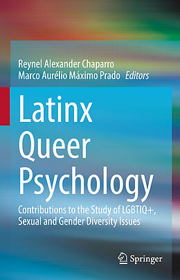 Livre Relié Latinx Queer Psychology de 