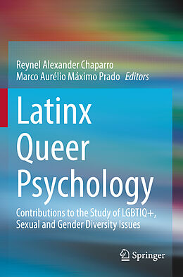 Couverture cartonnée Latinx Queer Psychology de 