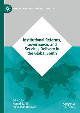 Livre Relié Institutional Reforms, Governance, and Services Delivery in the Global South de 