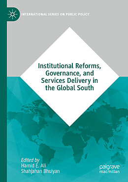 Couverture cartonnée Institutional Reforms, Governance, and Services Delivery in the Global South de 