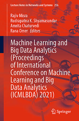 E-Book (pdf) Machine Learning and Big Data Analytics (Proceedings of International Conference on Machine Learning and Big Data Analytics (ICMLBDA) 2021) von 