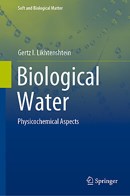 Livre Relié Biological Water de Gertz I. Likhtenshtein