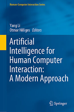 Livre Relié Artificial Intelligence for Human Computer Interaction: A Modern Approach de 