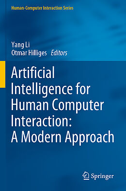 Couverture cartonnée Artificial Intelligence for Human Computer Interaction: A Modern Approach de 