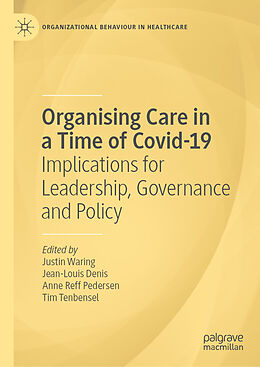 Livre Relié Organising Care in a Time of Covid-19 de 