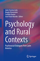 E-Book (pdf) Psychology and Rural Contexts von 
