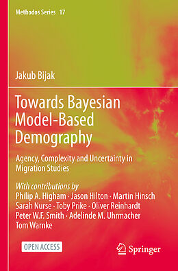 Couverture cartonnée Towards Bayesian Model-Based Demography de Jakub Bijak