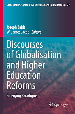 Couverture cartonnée Discourses of Globalisation and Higher Education Reforms de 