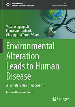 Couverture cartonnée Environmental Alteration Leads to Human Disease de 