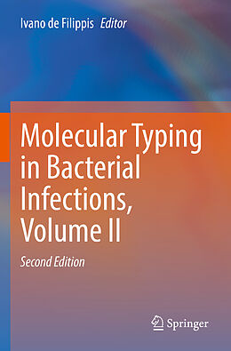 Fester Einband Molecular Typing in Bacterial Infections, Volume II von 
