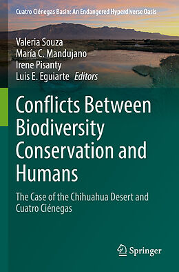 Couverture cartonnée Conflicts Between Biodiversity Conservation and Humans de 