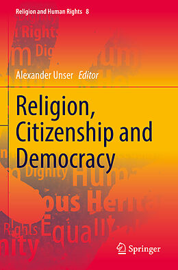 Kartonierter Einband Religion, Citizenship and Democracy von 