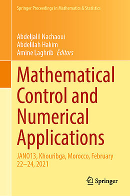Fester Einband Mathematical Control and Numerical Applications von 