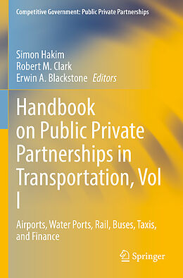 Couverture cartonnée Handbook on Public Private Partnerships in Transportation, Vol I de 