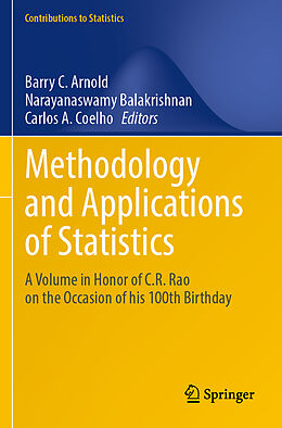 Couverture cartonnée Methodology and Applications of Statistics de 