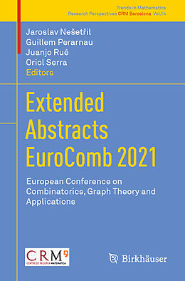Kartonierter Einband Extended Abstracts EuroComb 2021 von 