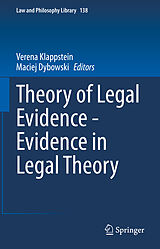 eBook (pdf) Theory of Legal Evidence - Evidence in Legal Theory de 