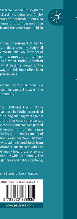 Couverture cartonnée French and American Prisoners of War at Dartmoor Prison, 1805-1816 de Neil Davie