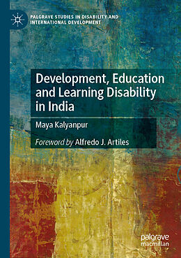 Couverture cartonnée Development, Education and Learning Disability in India de Maya Kalyanpur