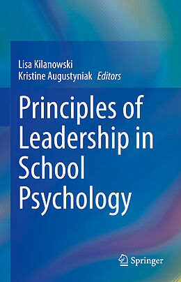Livre Relié Principles of Leadership in School Psychology de 