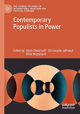 Couverture cartonnée Contemporary Populists in Power de 