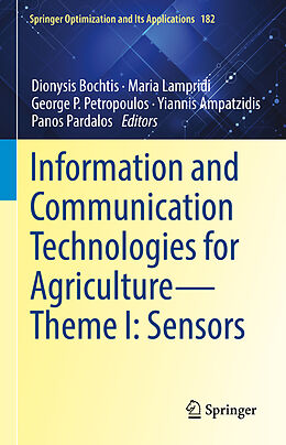 Fester Einband Information and Communication Technologies for Agriculture Theme I: Sensors von 