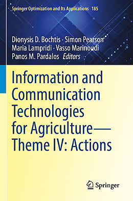 Kartonierter Einband Information and Communication Technologies for Agriculture Theme IV: Actions von 