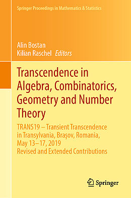 Fester Einband Transcendence in Algebra, Combinatorics, Geometry and Number Theory von 