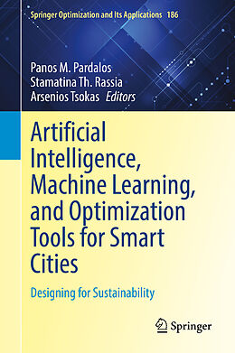 Fester Einband Artificial Intelligence, Machine Learning, and Optimization Tools for Smart Cities von 
