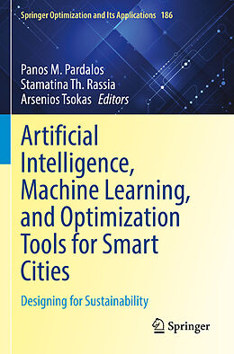 Kartonierter Einband Artificial Intelligence, Machine Learning, and Optimization Tools for Smart Cities von 
