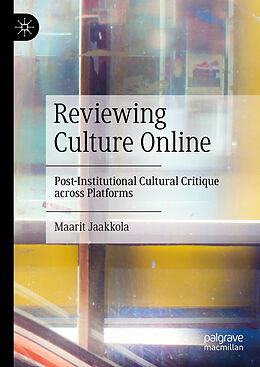 Fester Einband Reviewing Culture Online von Maarit Jaakkola