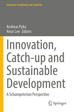 Couverture cartonnée Innovation, Catch-up and Sustainable Development de 