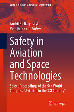 Kartonierter Einband Safety in Aviation and Space Technologies von 
