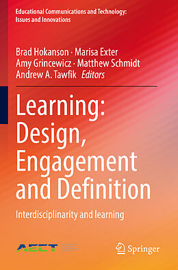 Couverture cartonnée Learning: Design, Engagement and Definition de 